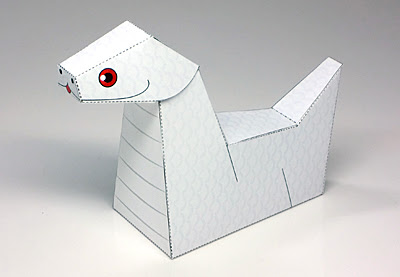 2013 Year of the Snake Papercraft