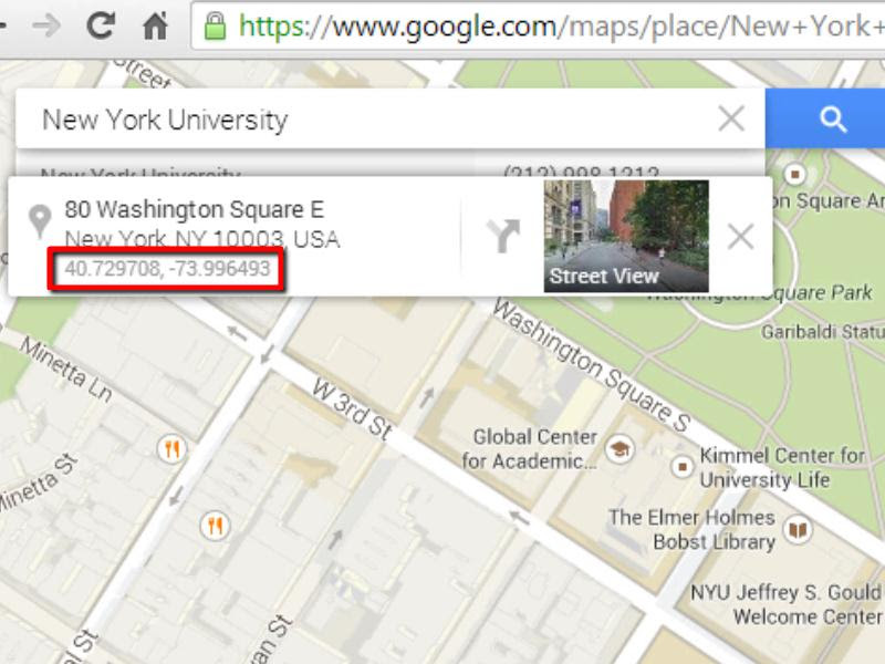 Longitude And Latitude Google Map : 3 ways to find the GPS coordinates