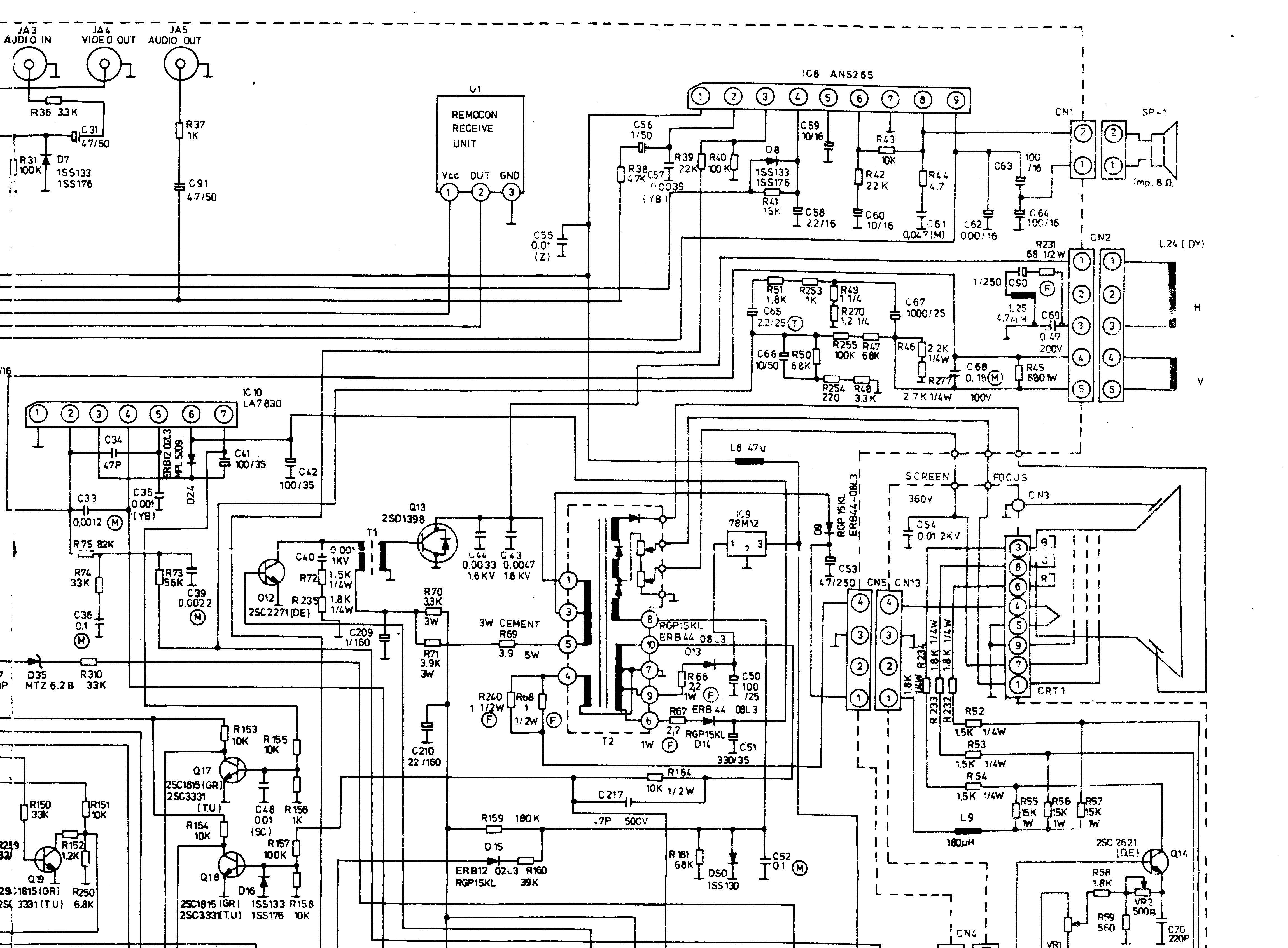 Crt Monitor Circuit Diagram Pdf