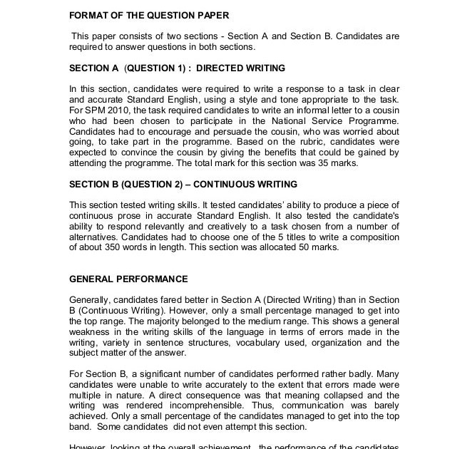 Contoh Soalan Essay English Spm  Lamaran T