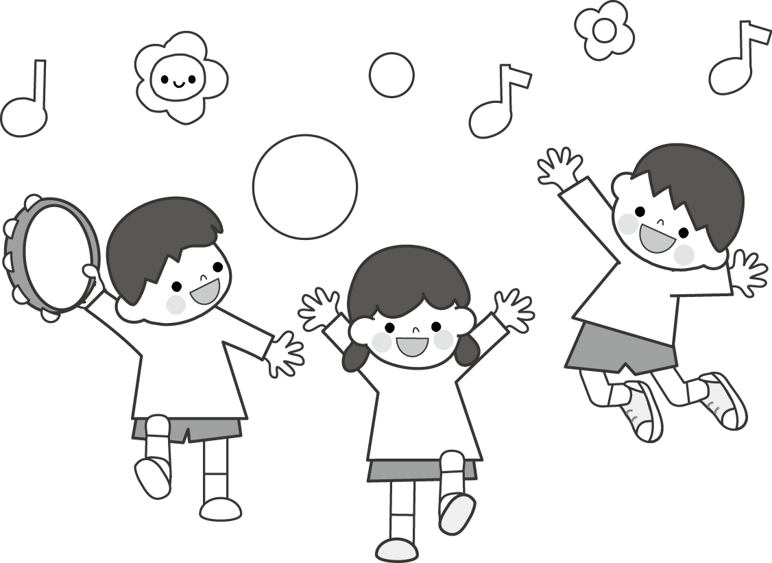 かわいいディズニー画像 ロイヤリティフリー幼稚園 保育園 イラスト 白黒