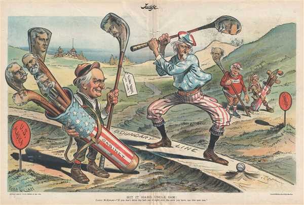 Uncle Sam Political Cartoon