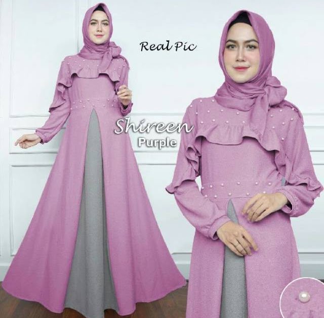 Gamis Turki Bordir My Ponny p