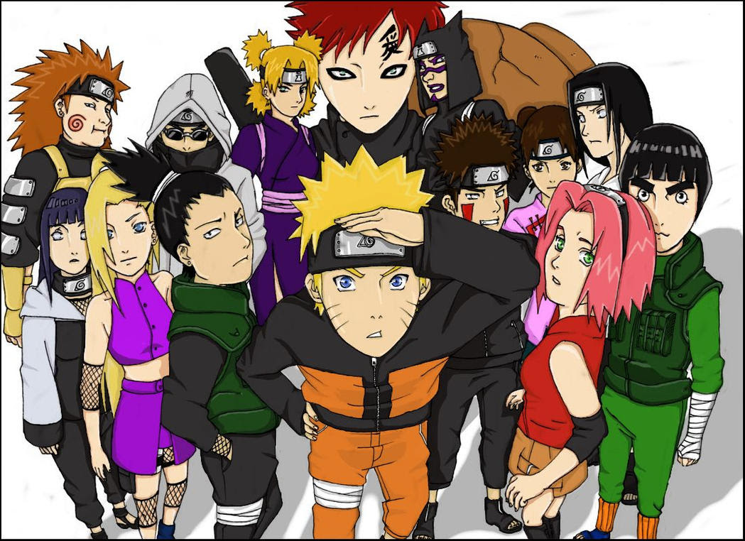 Naruto Shippuden Characters All Grown Up Softland.