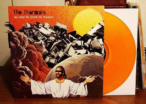 The Thermals - The Body The Blood The Machine LP - Orange Vinyl by Tim PopKid