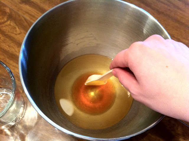Dissolving Honey in Hot Water