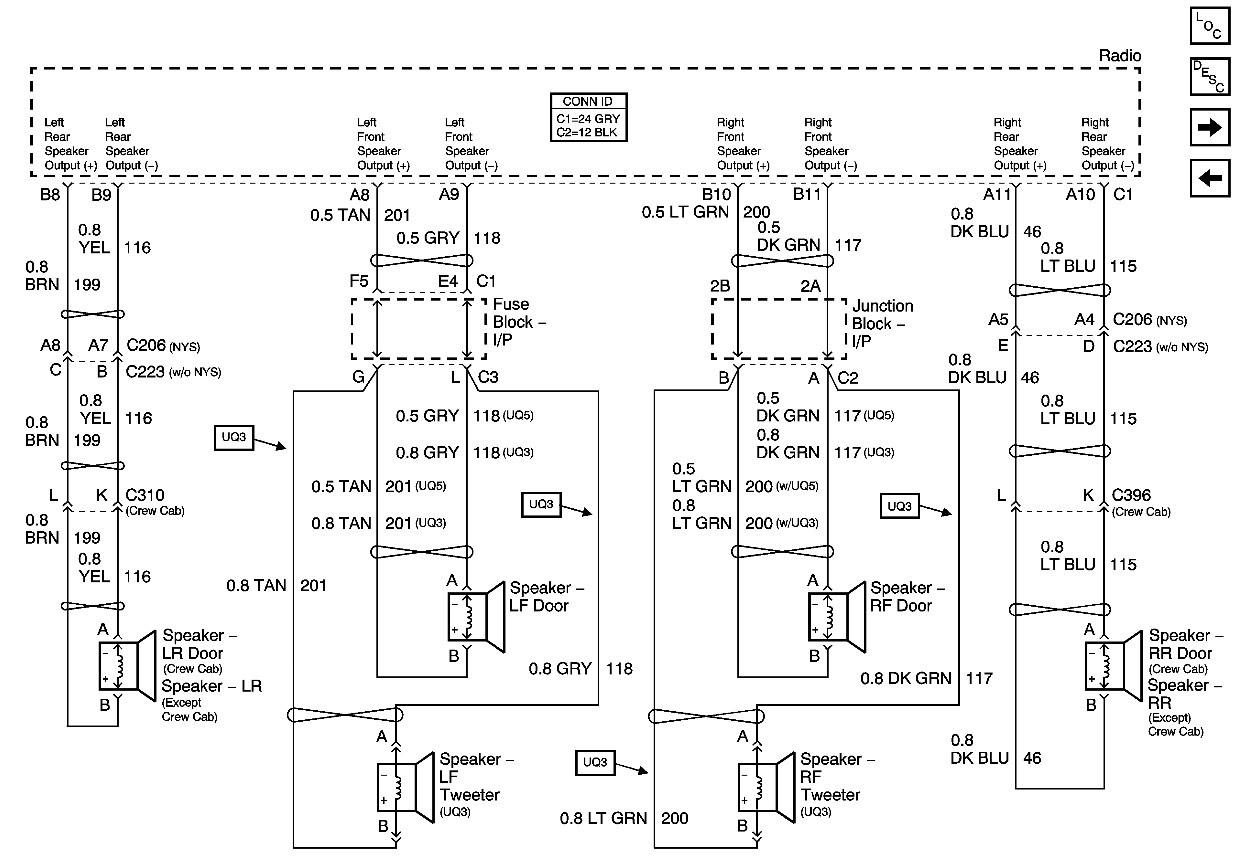 2003 Gmc Envoy Radio Wiring Diagram General Wiring Diagram