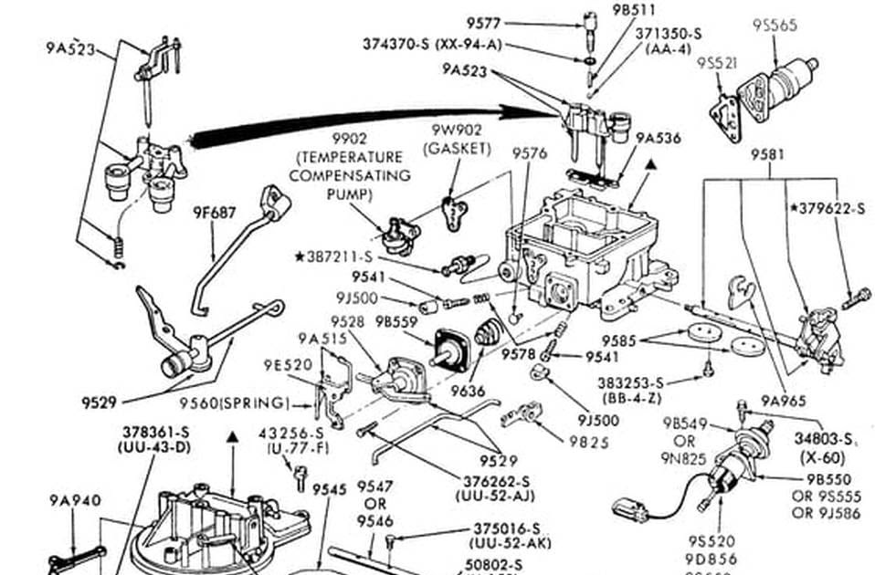 27 Motorcraft 2 Barrel Carburetor Diagram
