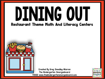 The Common Core Diner!  A Common Core Aligned Math And Lit