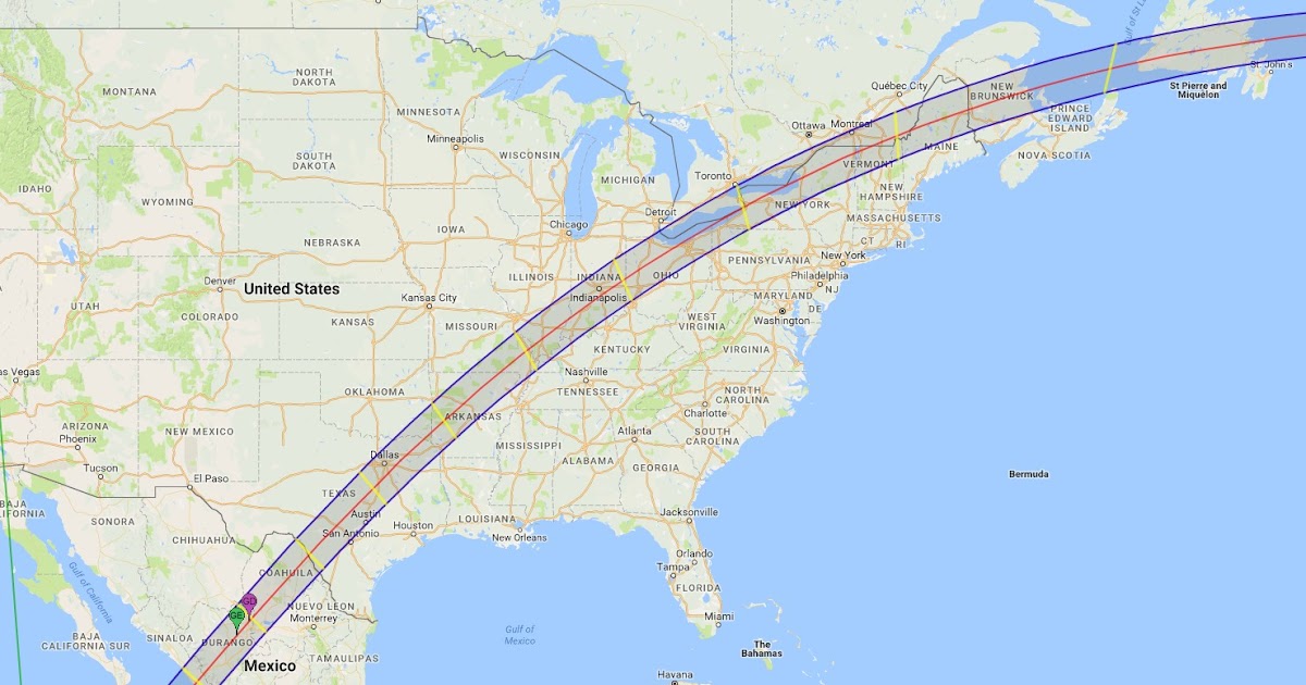 April 8 2024 Eclipse Map Metro Map