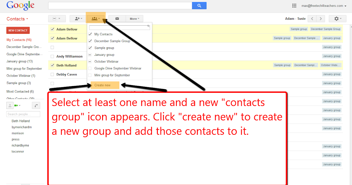 Gmail Create Contact Group From Email - GLAIMD