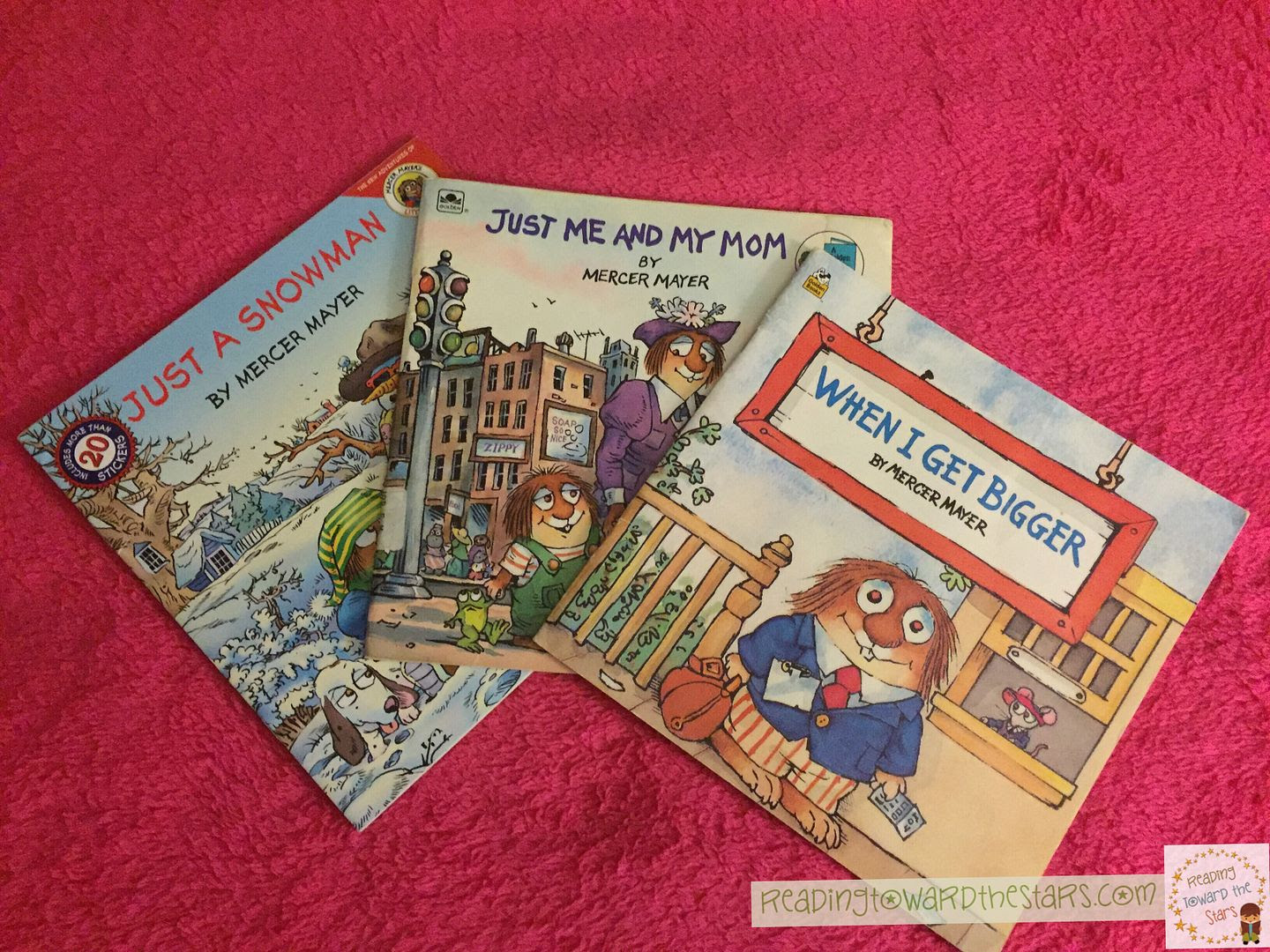 Mercer Mayer books are a childhood favorite. They are also perfect for teaching children important life lessons.