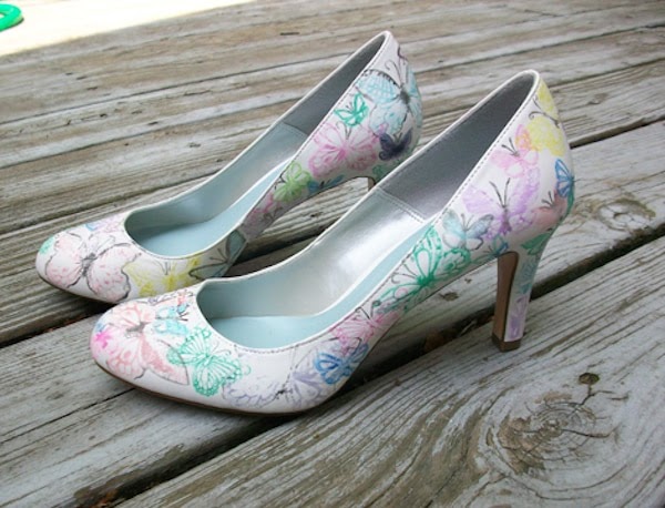 Tie Dye Wedding Shoes | Wedding Shoes