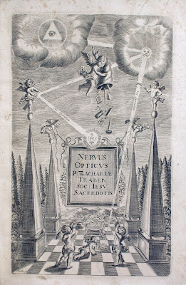 allegorical picture of optics and heavens