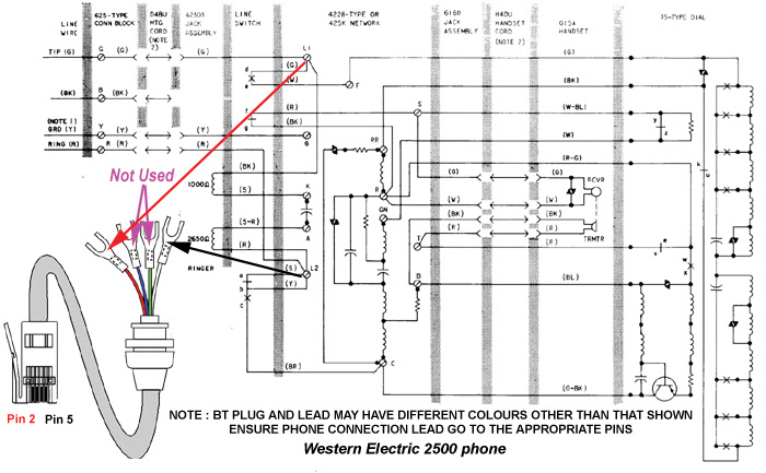 Western Electric 2500 Wiring Diagram - Complete Wiring Schemas