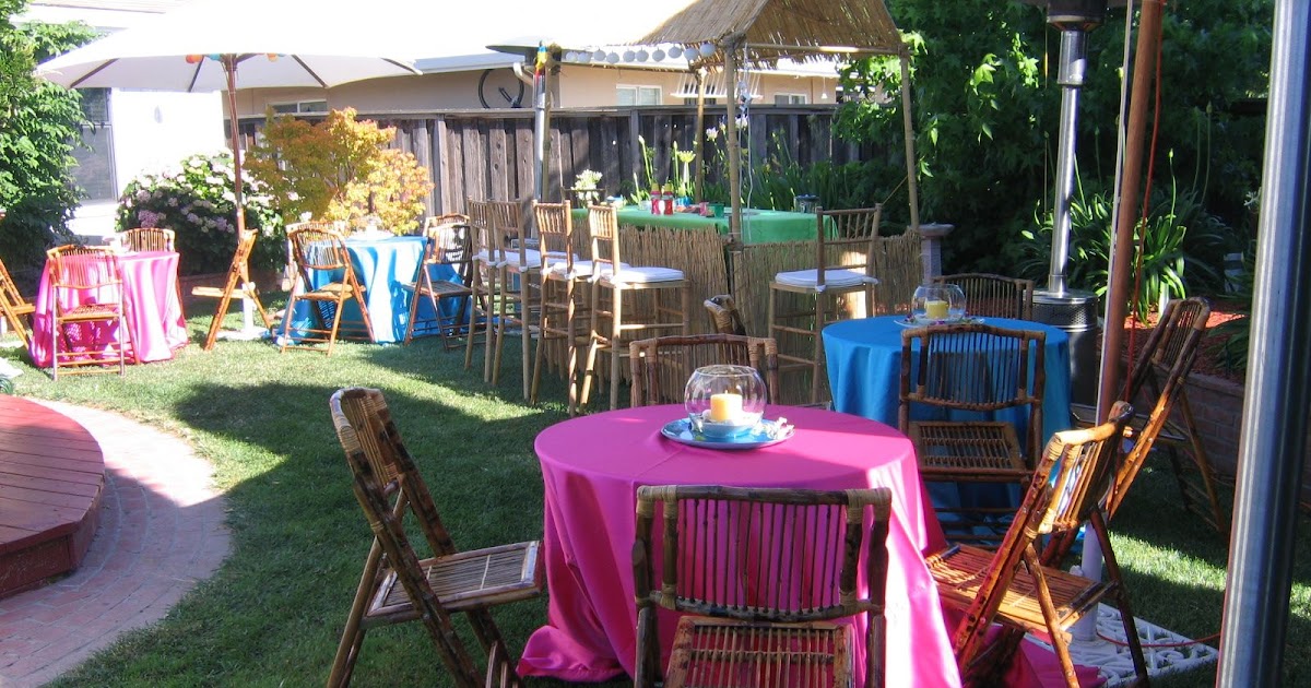 Cool Backyard Outdoor Birthday Party Decoration Ideas For Adults pictures