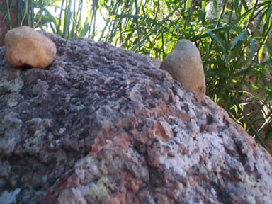 Brockie the Rock down at South Bank
