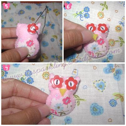 17 Kerajinan Owl Dari Kain Flanel Motif Terbaru