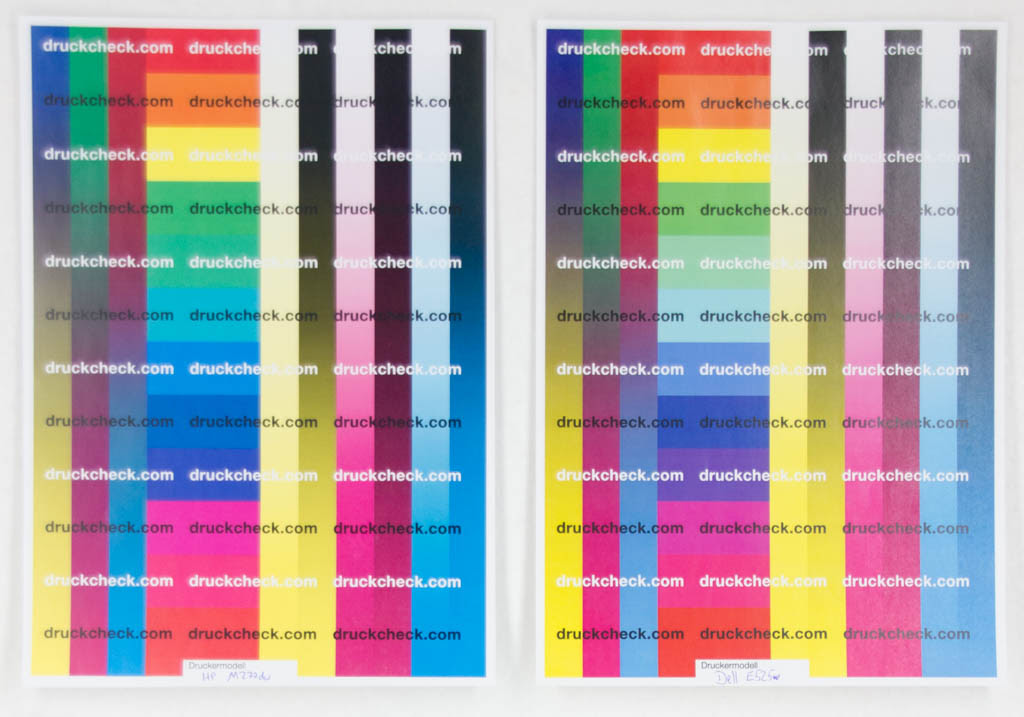 Testdruck Drucker Testseite