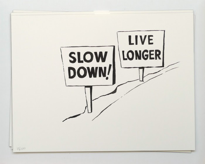 slow down live longer