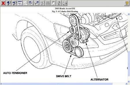 2004 Honda Cr V Serpentine Belt Diagram - Atkinsjewelry