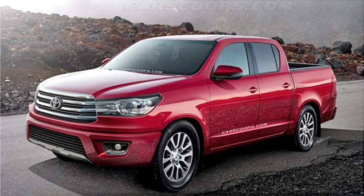 ... this rending of what the next-gen Toyota Tacoma may look like ... this rending of what the next-gen Toyota Tacoma may look like