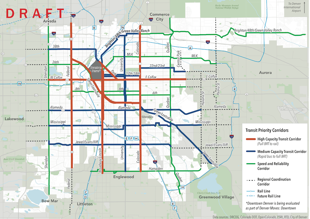 Denver Transit Map