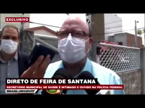 SECRETÁRIO DE SAUDE DE FEIRA É INTIMADO E OUVIDO NA POLICIA FEDERAL