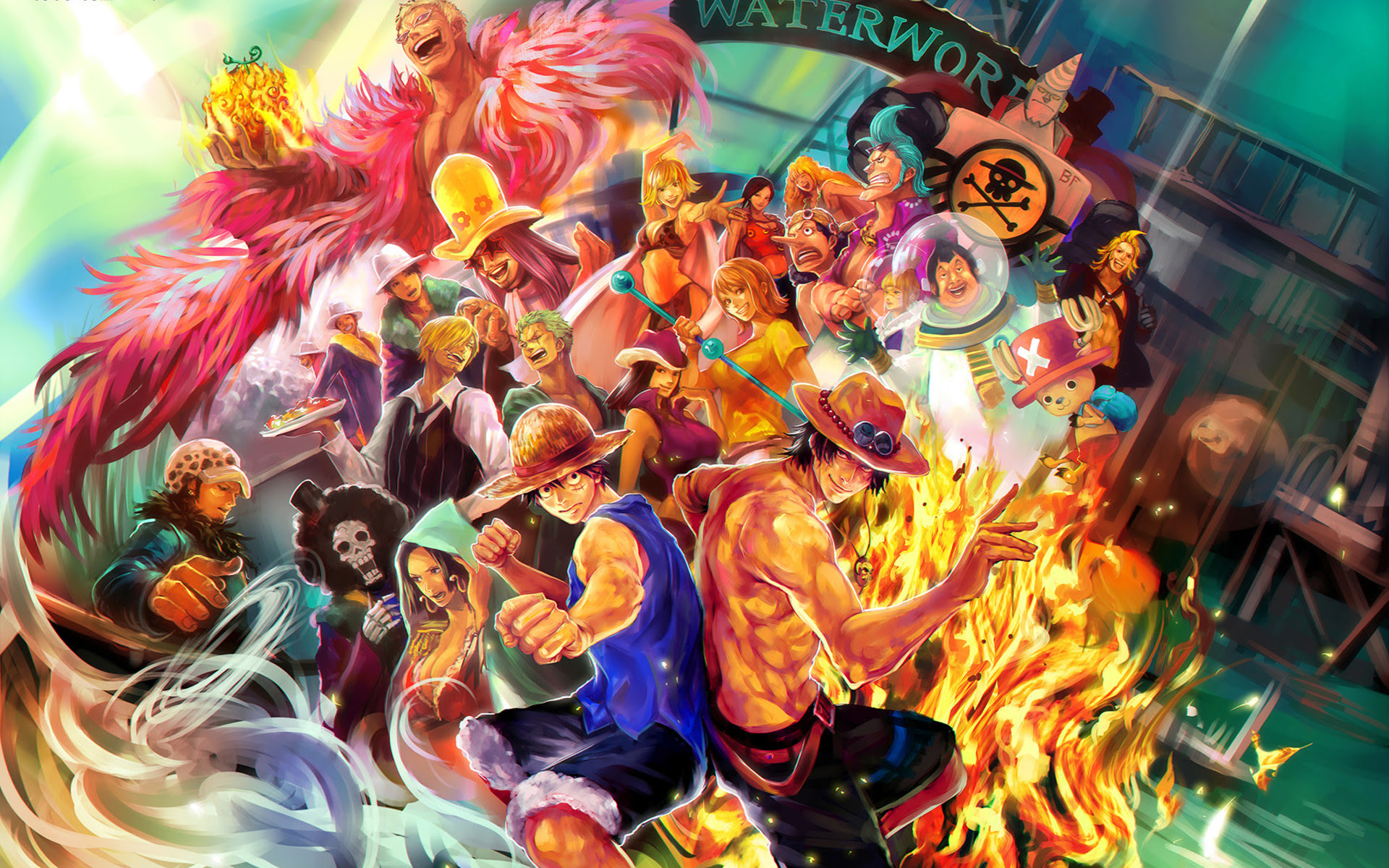 Wallpaper Anime One Piece Keren Hd - Freewallanime