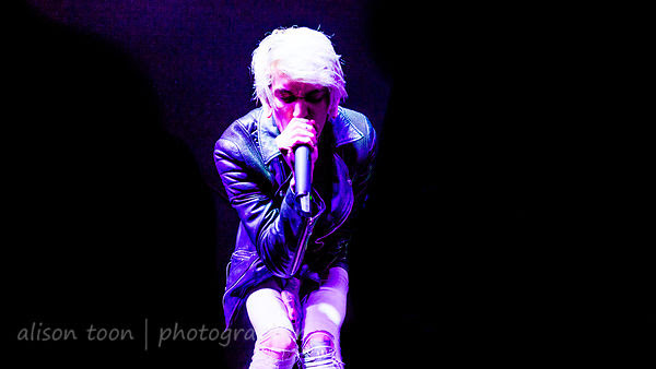 Cameron Burns, vocals, Out Came The Wolves