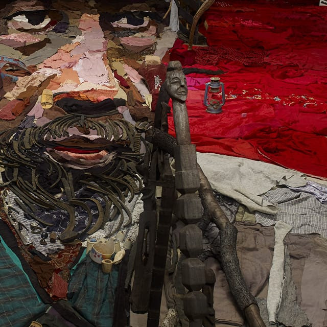 This Anamorphic Portrait by Bernard Pras is Made From an Entire Room of Objects This Anamorphic Portrait by Bernard Pras is Made From an Entire Room of Objects portraits assemblage anamorphism