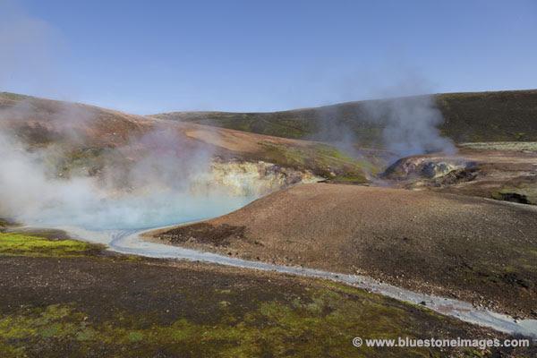 06D-1266 Temp The Storihver Geothermal Area Iceland