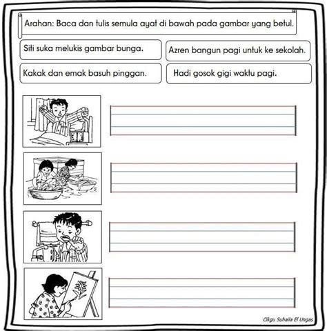 Latihan Ulasan Tahun 4  Penulisan tahun 4 sjkc by niza ramley 8688