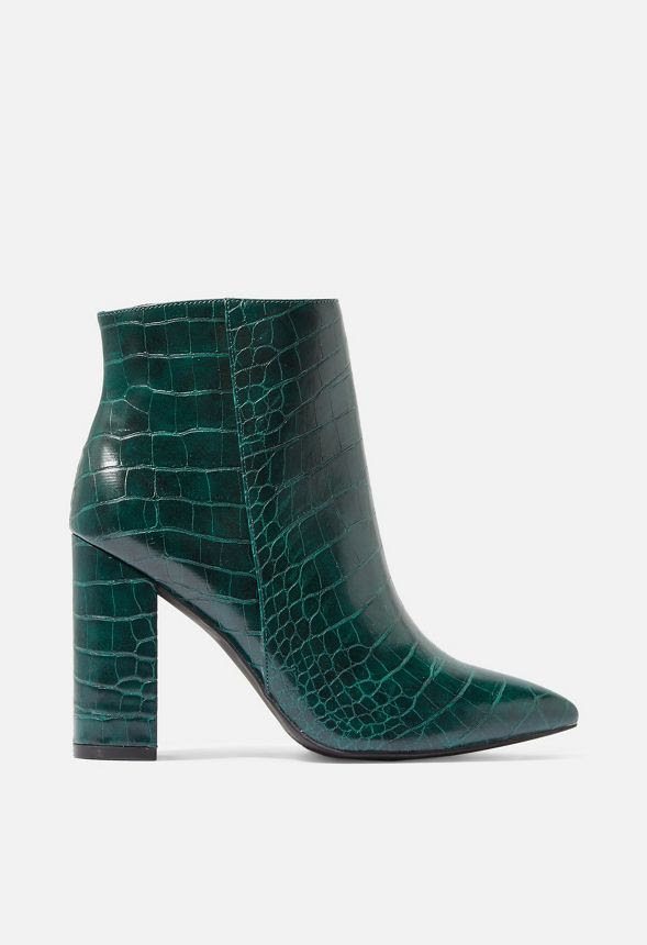 rosamund patchwork block heeled bootie