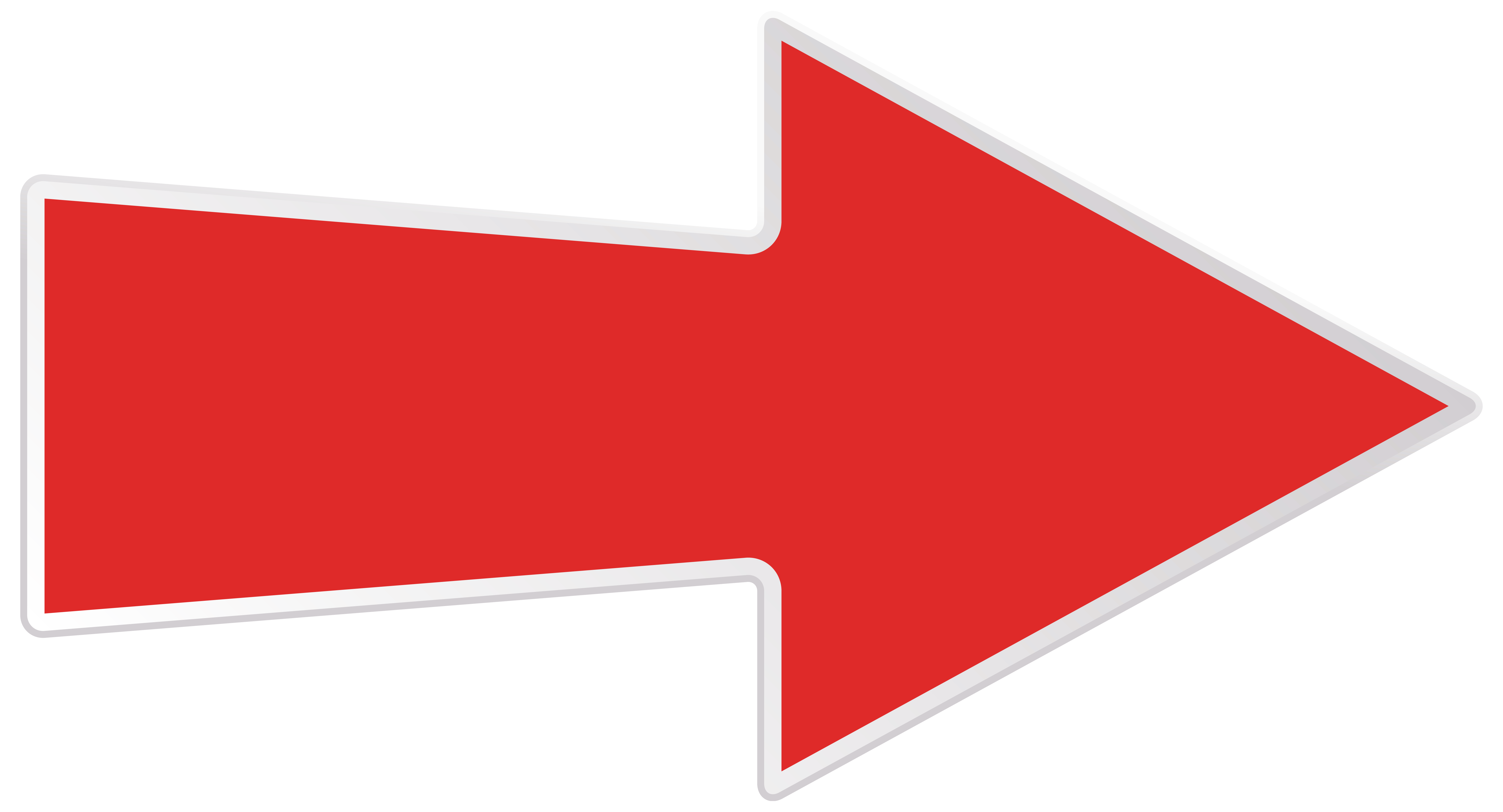 The Girls Right: Red Right Arrow Transparent PNG Clip Art Image