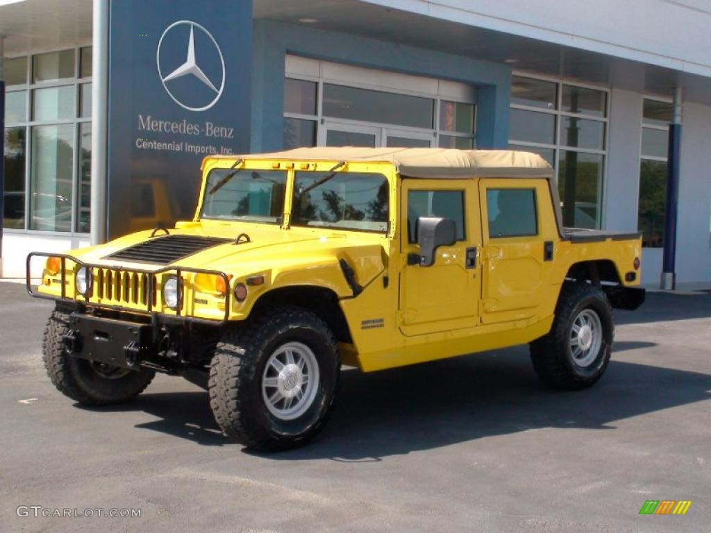 Hummer Yellow Paint Code Big Car