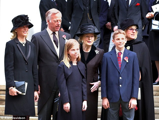 The Iron Granddaughter Mark Thatcher S 19 Year Old Daughter Steals The Show
