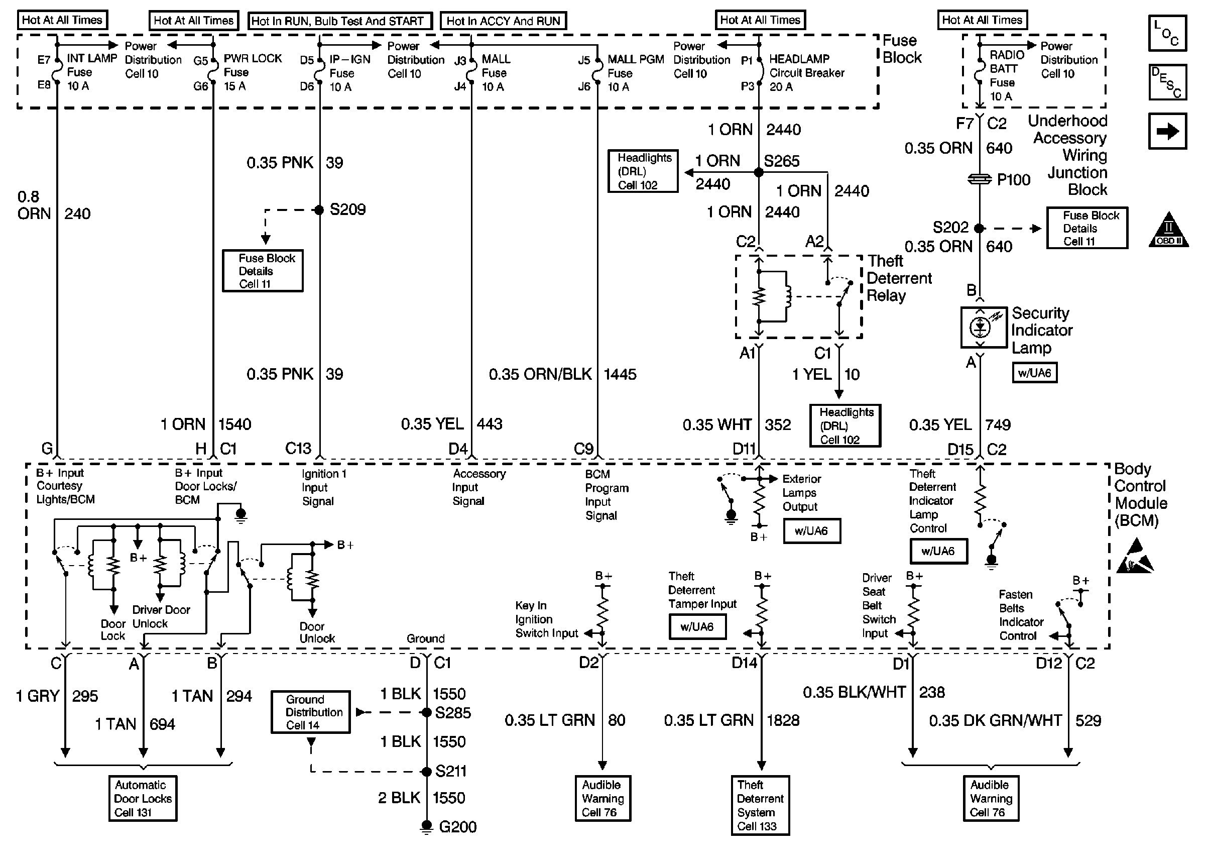 Alarm Wiring Diagram For 97 Gtp