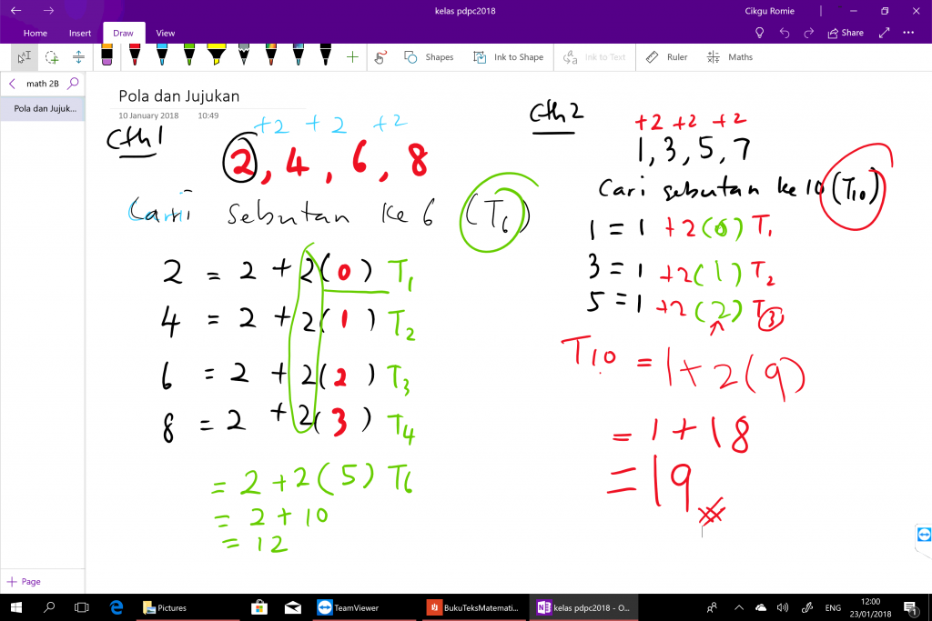 Soalan Latihan Matematik Tingkatan 2 Pola Dan Jujukan