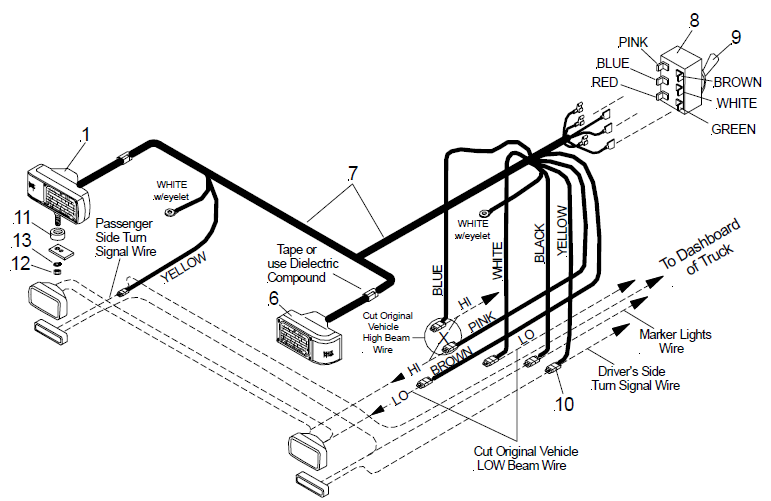 Fisher Minute Mount 2 Headlight Wiring Diagram - Wiring Diagram & Schemas