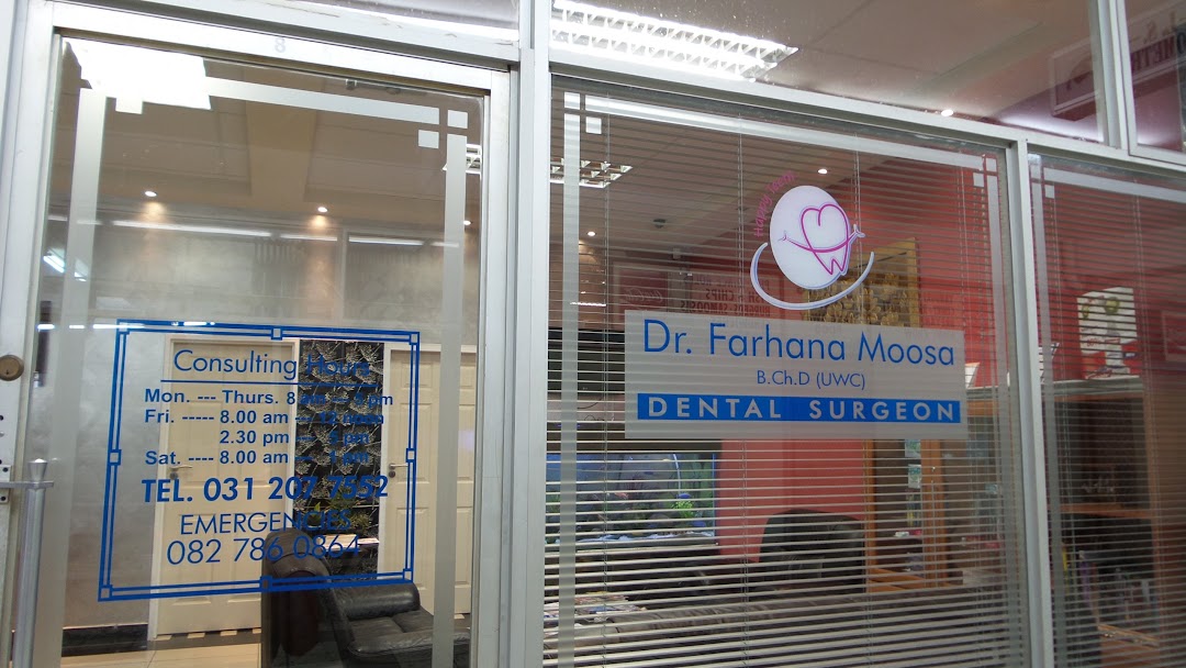 Dr Farhana Moosa