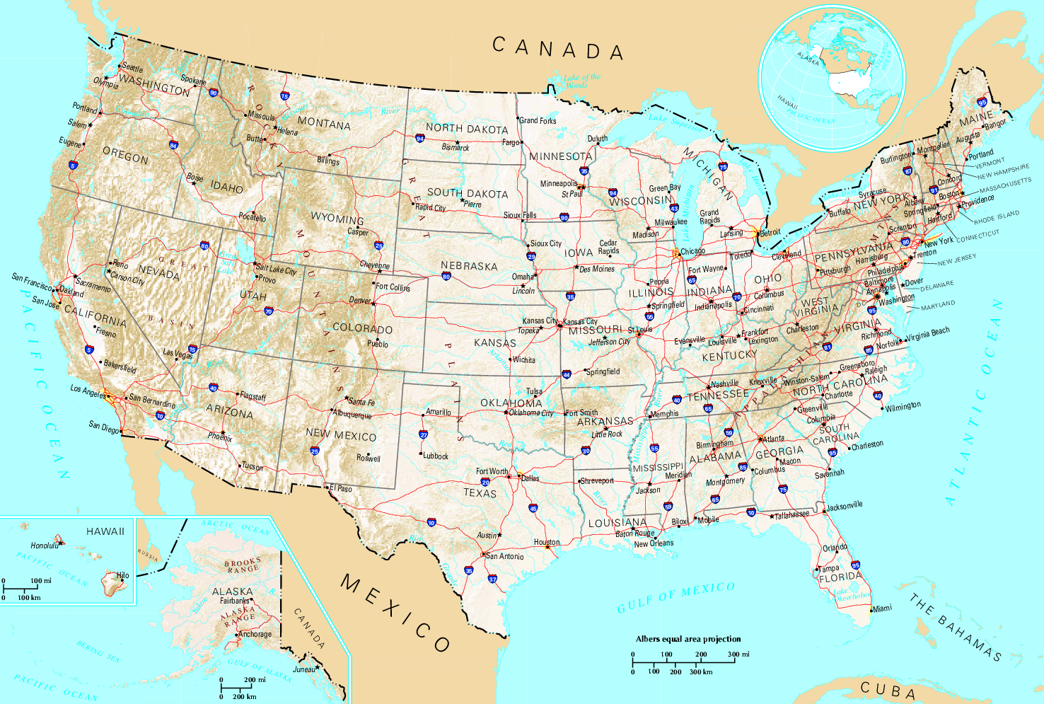 Maps Us Map Lat Long
