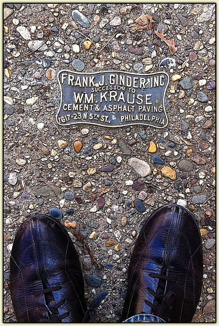 Sidewalk Plaque