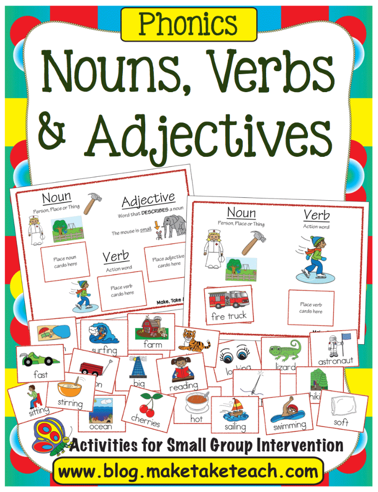 Words That Are Both Nouns And Verbs Worksheets Pdf