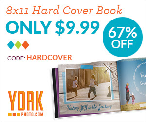 8X11 Custom Cover Hardbound Photo Book – Just $9.99 – Save $20! 
