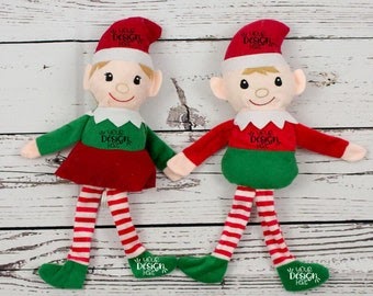 dollar store plush elf