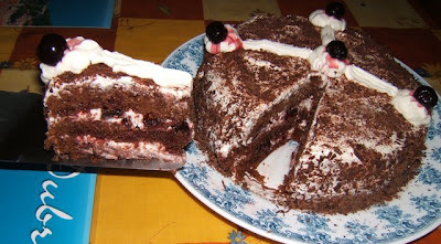 Gâteau Forêt Noire / Torta selva negra