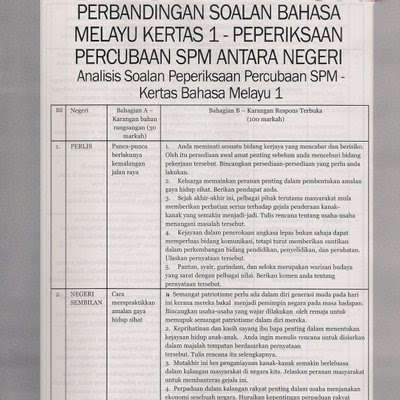 Soalan Percubaan Spm 2019 Cawangan Kelantan - Kecemasan r