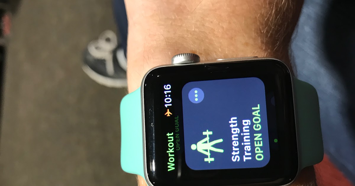 apple watch strength training app