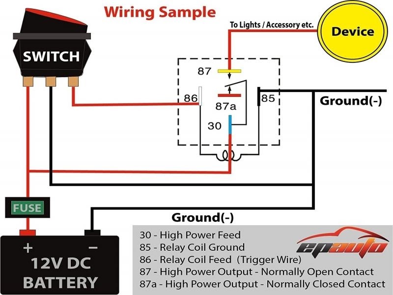 24 Volt Relay Wiring | schematic and wiring diagram